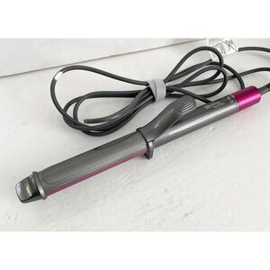 Nicebay Curling Iron 1 1/4" Hair Ceramic Coating Curling Wand DW-6010  Pink‎ EUC